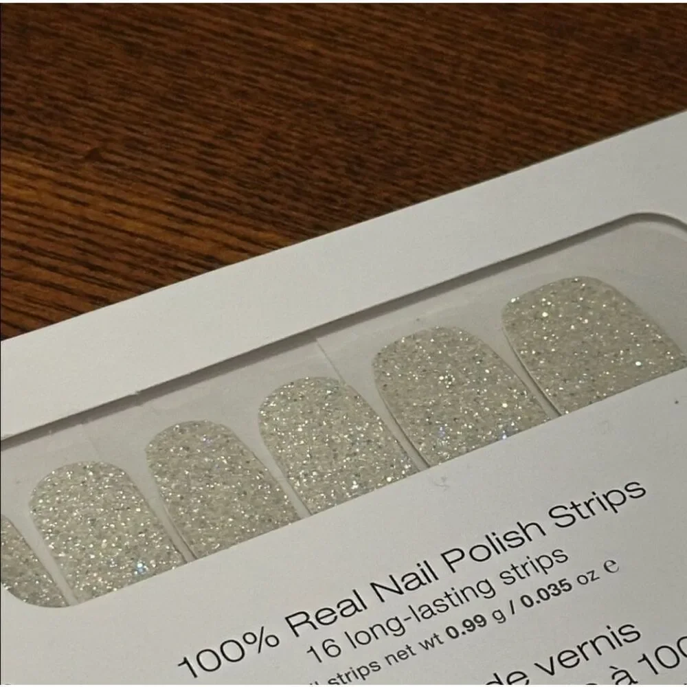 Home Sleet Home   Color Street Pink Glitter Press-On Nails/Home Sleet Home